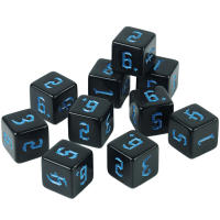 Dormia D6 Dados Personalizados De Alta Calidad En Acrílico Con Tinta Colorida Estilo Retro Para Juegos De Rol Y Entretenimiento - details 13