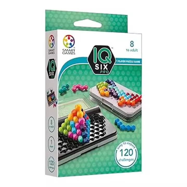 SmartGames games- IQ Six Pro rompecabezas niños SG479 - 1