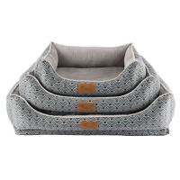 Petking - Cama para Perros y Gatos Súper Suave y Transpirable, Base Cómoda Rellena de Fibra Hueca y Espuma Acolchonada, Fabricada con Materiales de Alta Calidad. - details 0