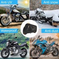 Cubierta De Motocicleta Impermeable Para Todas Las Estaciones Protección UV Y Antipolvo Tejido Resistente Al Desgaste Cubierta De Motocicleta 210D Para Exterior E Interior - details 3