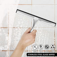 Cepillo De Baño De Acero Inoxidable Con Ventosa Multiusos Para Limpieza De Vidrio De Cocina Y Coche Herramienta De Limpieza Ecológica - details 1