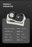 Linterna Frontal Portátil XPG Sensor Con 4 Modos Recargable USB Alta Brillo Luz De Noche Trabajo Head Torch - details 9