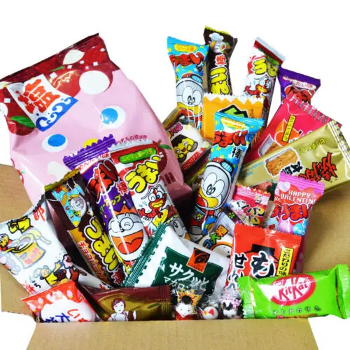 CAJA  COMIDA JAPONESA DULCES ASIATICOS DE MODA - 1