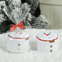 Toallas De Mano Navideñas 3pcs Rojas Con Santa Claus Toalla Para Rostro Y Lavado De Manos Absorbentes Para El Hogar Y Baño - details 6