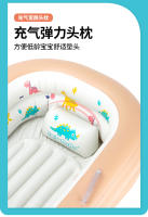 Bañera inflable para bebés, puede sentarse o acostarse, bañera para niños sensible a la temperatura, bañera plegable para bebés para el hogar - details 7