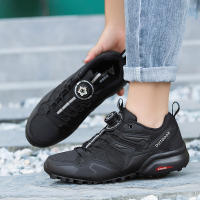Zapatos De Senderismo Para Hombres Transpirables De Malla Ligeros Para Running Exterior Ciclismo Trekking Camping Zapatos De Lock Sport - details 15