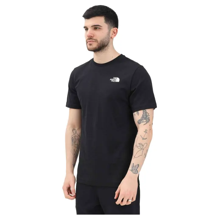 Camiseta de Manga Corta The North Face Redbox Celebration para hombre en color negro - 1
