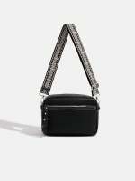 Bolso Pequeño Cuadrado Para Mujer De Cuero PU Estilo Crossbody Y Hombro Moda Satchel Con Bolsillo Interior Nylon Origen Guangdong - details 5