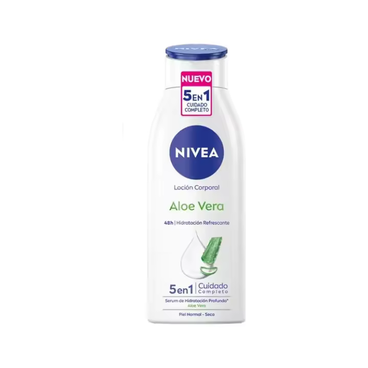 NIVEA Aloe Vera Body Lotion 400ML Loción corporal para piel normal y seca     【ROUA】 - 1