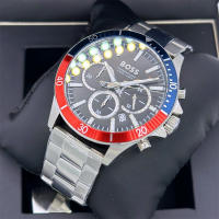 Reloj de Hombre HUGO BOSS 1514108, Esfera Negro de 45 MM + Caja de Regalo Elegante - details 0
