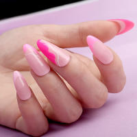 120pcs/box Tiras De Extensión De Uñas Acrílicas Completo Falso Nariz De Building Gel Herramientas De Arte De Uñas Forma Dual Moldes De Extensión De Uñas - details 11
