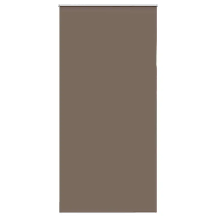 Estor Enrollable Opaco Color Café 90x230cm Tela Ancho 85,7cm - 1
