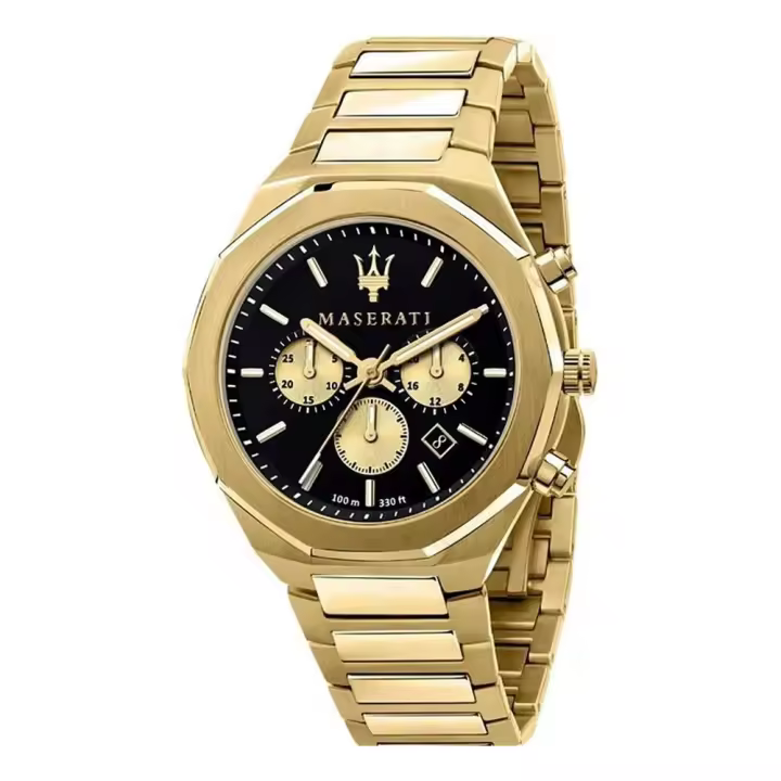 Maserati Reloj hombre R8873642001, con calendario, Incluye Caja Original, Diámetro: 45MM - 1