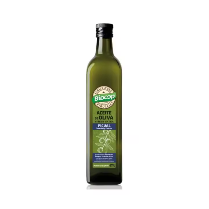 Aceite oliva virgen extra Picual  100% Picual  Natural  Intenso  Sabor con carácter  Biocop - 1