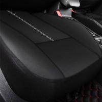 Cubierta de asiento para Mitsubishi ASX II I 2.gen / 1.gen ga / ASX Hybrid / SPACE Star 2.gen 2.gen 5 plazas, cubierta completa con cubierta completa de asiento para automóviles transpirables de cuero - details 1