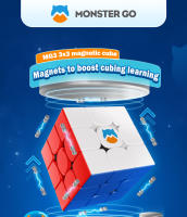 Cubo Mágico 3x3 GAN Monster GO Educativo Y Profesional Sin Pegatinas Juguete De Fidget Puzzle Magnético Para Todas Las Edades - details 1