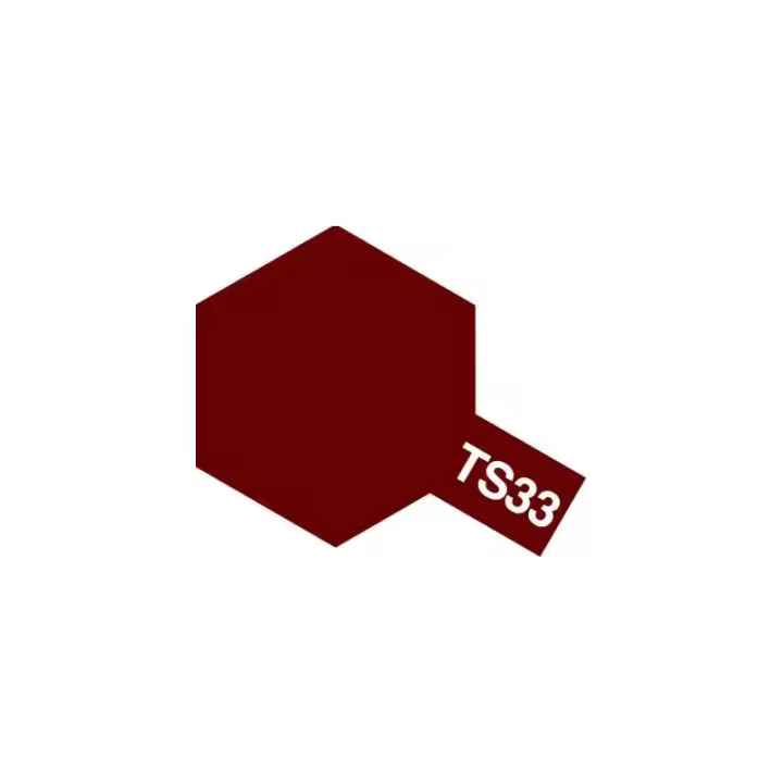 Pintura en Aerosol TS-33 Dull Red Spray Matt - Secado Rápido - Ideal para Grandes Superficies - 1