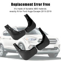 Juego De 4 Piezas De Guardabarros Para Ford Kuga Escape 2013-2019 Protección Contra Salpicaduras Guardabarros Delanteros Y Traseros Piezas De Parachoques ABS Accesorios Automotrices - details 1