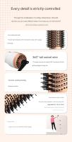Secador de pelo de Iones negativos anti-frizz secador de Cabeza de Aire Caliente 4 en 1 Para Alisar, Razar, secar, Salón de Belleza - details 1