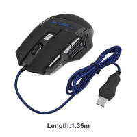 Ratón De Juego Con Cable USB 7 Botones Iluminación Adjustable 5500 DPI Ergonómico Para PC Gamer Computadora Despacho - details 9