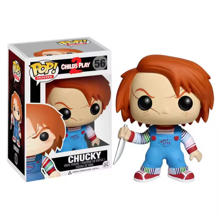 Funko Pop! Movies : Chucky - Figura de Vinilo Coleccionable - Idea de Regalo- Mercancia Oficial - Juguetes para Niños y Adultos - Movies Fans - Muñeco para Coleccionistas y Exposición - MR POPYE - 1