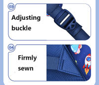 Mochila Infantil Astronauta 3D Cartoon Hombro Niño Escuela Impermeable Bolsa Escolar Estilo Moda Cinturón De Alivio De Presión - details 10
