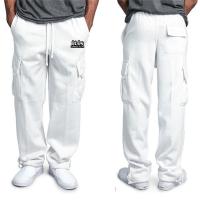 Pantalones Tácticos Casuales Para Hombre Con Múltiples Bolsillos Pantalones De Entrenamiento Sueltos Y Rectos Para Al Aire Libre Estilo Safari De Polyester Y Fleece Cierre Ajustable - details 6