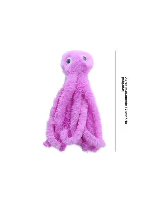 Juguete Para Gato Octopus De Peluche Lindo Resistente a Mordeduras Juguete Interactivo Para Divertir a Tus Mascotas - 1