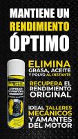 Spray limpiador de frenos Carretcar Europea – 1 unidad 500ml –  Limpiafrenos Disuelve grasa, aceite y suciedad – Brake Cleaner Limpieza rápida y eficaz para coches, motos, bicicletas, camiones, maquinaria y uso profesional 500 ml - details 2