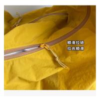 Bolso De Hombro Casual De Nylon Para Mujer Con Compartment Interior Bolsa De Compras Con Cierre De Cremallera Color Sólido Estilo Versátil - details 4