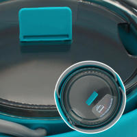 Pote De Cocina Para Camping 1L BPA-Free Kettle De Silicona Plegable Con Fondo De Acero Inoxidable Regalo Exelente Para Viajes Y Picnics Colores Variados - details 5