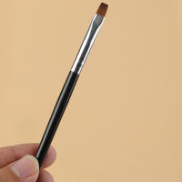 Pincel De Uñas Plano Para Gel UV Pulverizador De Lentejuelas Efecto Gradient Herramienta DIY De Extensión De Acrílico Y Pintura De Uñas - details 2