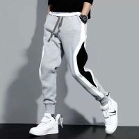 Pantalones Deportivos Para Hombre Primavera Otoño Estilo Casual Con Patrón Ajustables Para Entrenamiento Y Correr Trousers De Moda - details 2