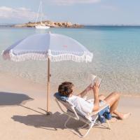 Flamingueo Sombrilla Playa Sombrilla Terraza Exterior Parasol Terraza Sombrilla Playa Grande Sombrilla Playa Proteccion UPF 50+ 210 x 180 cm - details 3