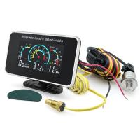 Gauge De Coche 3 En 1 LCD Medidor De Temperatura Del Agua Medidor De Presión Del Aceite Y Voltímetro Adecuado Para Coches Y Barcos Con Adaptador Sensor De Temperatura - details 9