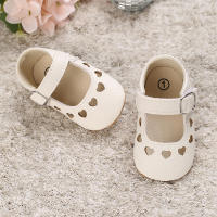 Zapatos De Princesa Para Bebé Niña En Lace Blanca Mocasines Con Lazo Y Borde Antideslizante De Goma Primera Calzado Para Caminar - details 53