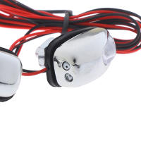 2 Pcs Ojos De Limpia Para Parabrisas Con Bombín De Lavado Y Luz LED Para Coche Jet De Agua Del Parabrisas - details 8