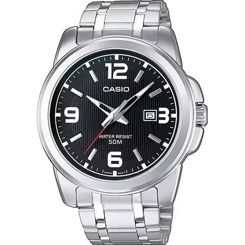 RELOJ CASIO MTP-1314PD-1AVEF PARA HOMBRE TIMELESS COLLECTION ESFERA NEGRA - 1