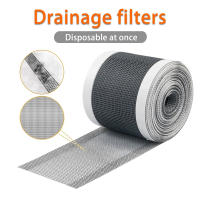 Filtro De Drenaje Para Baño Y Cocina PVC Desechable 5/10M Capturador De Pelo Escobilla De Techo Anti Bloqueo Tamaño 70mm*5m/70mm*10m - details 13