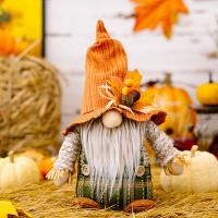 Adornos De Peluche De Gnome Y Calabaza Para Decoración De Navidad Y Agradecimiento Otoño Tamaño Único Decoraciones Swedes Nisse Elf Dwarf - details 15