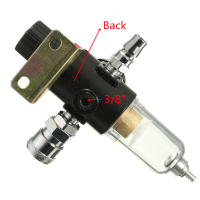 Filtro De Compresor De Aire 1/4'' Con Separador De Agua Y Regulador De Presión Kit De Herramientas Medidor De Taza - details 3
