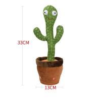 Cactus de Peluche Bailarín y Parlante, Gracioso y Encantador, Reproducts Audio y Movimiento, Juguetes Interactivos para Niños - details 9