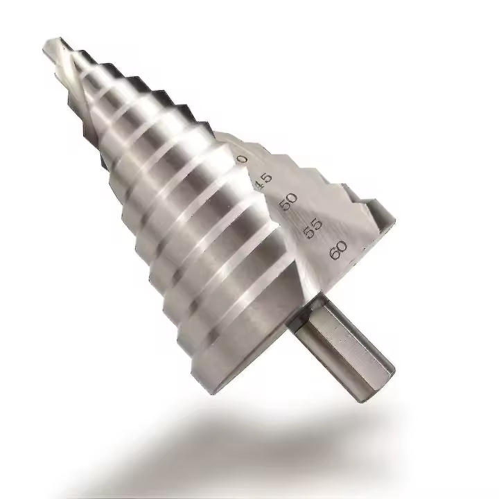 6-60mm Hss paso broca espiral cónico ranura avellanado 12 pasos - 1