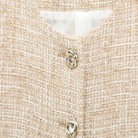 Conjunto De Vestido Y Shorts Asimétricos Para Mujer UNIZERA2025 Tweed Sin Mangas Cierre De Botones Con Cinturón Estilo Oficina Lady Verano - details 6