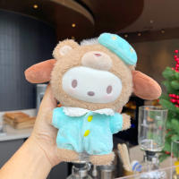Muñeca De Peluche Sanrio Vinilo Latte Baby Serie Figura De Muñeca Cute My Melody Cinnamoroll Hello Kitty Regalo De Cumpleaños - details 5
