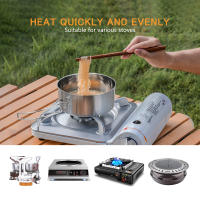 Juego De Cocina Para Camping Y Senderismo En Acero Inoxidable Resistente Al Agua Plegable Con Soporte Para Fogata Ideal Para Picnics - details 9