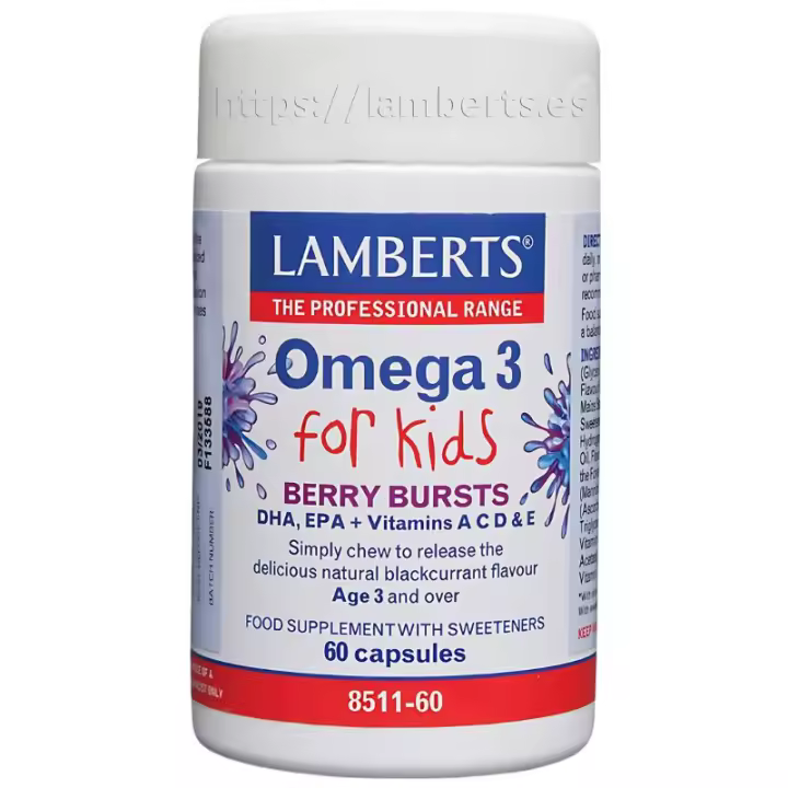 Omega 3 para niños 60 Cápsulas - Lamberts - 1