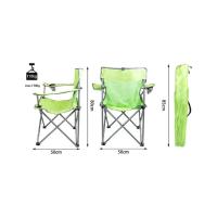 LILI HOME Pack de 2 Sillas de Camping Plegables | Silla de Playa Ligera y Resistente Medidas: 50 cm (ancho) x 50 cm (fondo) x 80 cm (alto). Ideales para camping, playa, pesca o cualquier actividad al aire libre. Su diseño ligero y resistente permite trans - details 5