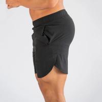 Shorts De Entrenamiento De Verano Para Hombres Quick Dry Sportswear Fitness Running Gym Shorts Sólidos Talla M L XL XXL Colores Negro Azul Blanco Marrón - details 2