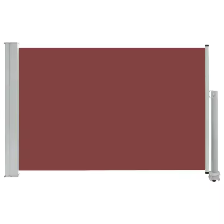 vidaXL Toldo lateral retráctil de jardín marrón 60x300 cm - 1